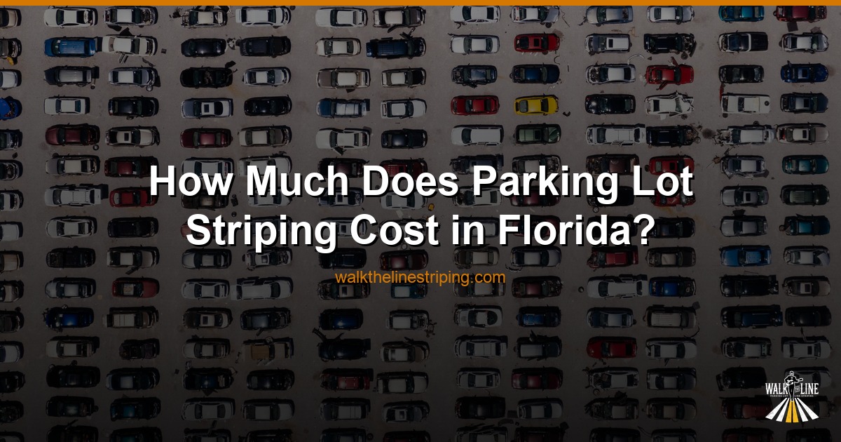 How Much Does Parking Lot Striping Cost in Florida? [2025 Pricing Guide]